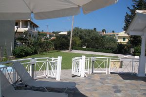 studio met tuinzicht Corfu