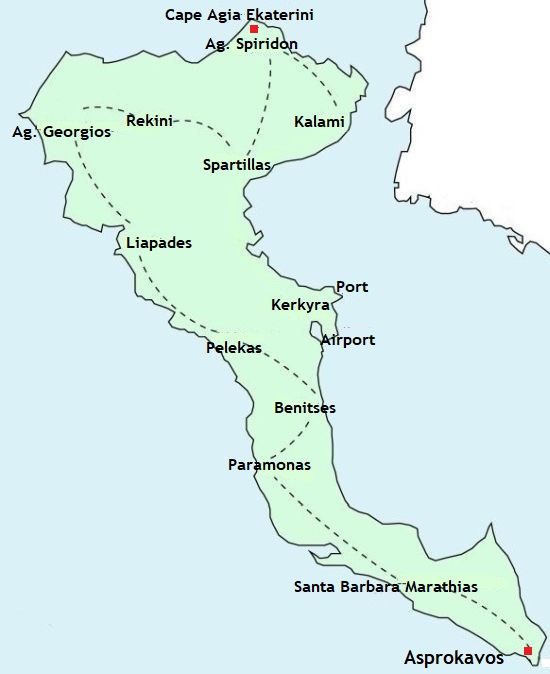 Korfoe Trail wandelvakantie