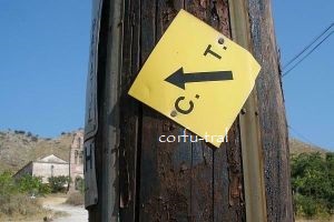 wandelen op Corfu/Korfoe