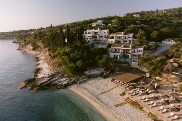 paxos-appartementen aan het strand